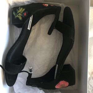 Steve Madden Inca Floral Heeled Sandals